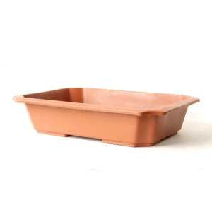 Plastová miska na bonsaje 50 cm hnědá