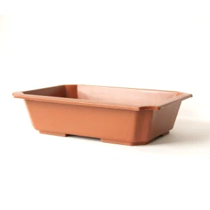 Plastová miska na bonsaje 43 cm hnědá